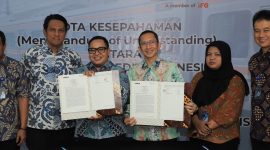 PT Jamkrindo dan PT INKA resmi menandatangani MoU Sinergi BUMN untuk Optimalisasi Bisnis di Gedung PT Jamkrindo, Jakarta, pada Jumat (23/2/2024). Foto: Istimewa.