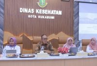 Wali Kota Sukabumi, H. Ayep Zaki, menghadiri FPD Dinas Kesehatan, pada Rabu (30/4/2025). Foto: Humas Pemkot Sukabumi.