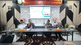Wakil Wali Kota Sukabumi, Bobby Maulana, menghadiri Sosialisasi Surat Edaran Nomor 400.5.7/1685/Bangda tentang Pelaksanaan Aksi Konvergensi Pencegahan dan Percepatan Penurunan Stunting Tahun 2025. Foto: Humas PEmkot Sukabumi.
