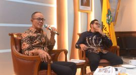 Wali Kota dan Wakil Wali Kota Sukabumi, Ayep Zaki-Bobby Maulana menerima kunjungan Direktorat Prasarana Transportasi Jalan dan perwakilan Direktorat Jenderal Perkeretaapian Kementerian Perhubungan RI.
