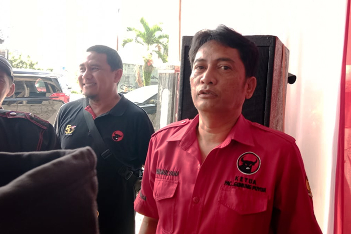 Ketua Pengurus Anak Cabang (PAC) PDI Perjuangan Kecamatan Gunungpuyuh, Kota Sukabumi, Ivan Rusvansyah Trisya.