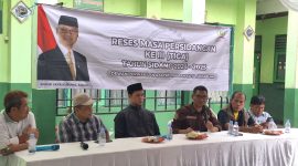 Anggota Komisi I DPRD Kota Sukabumi Fraksi Partai Golkar, Suhud Jaya Kusuma, saat memberikan sambutan dalam reses masa persidangan ke III tahun sidang 2024-2025. Foto: Istimewa.