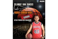 Ketua Cabor PERBASI Kota Sukabumi, Nurul Jaman Hadi. Foto: Istimewa.