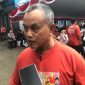 Ketua PMI Kota Sukabumi, H. Suranto Sumowiryo, saat diwawancarai awak media. Foto: Nuria Ariawan.