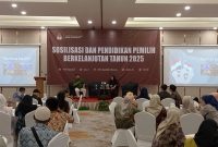 RAI Hergun bersama KPU Kota Sukabumi menggelar sosialisasi dan pendidikan pemilih berkelanjutan di salah satu hotel di Jalan Siliwangi, Kecamatan Cikole, pada Sabtu (21/6). Foto: Nuria Ariawan.