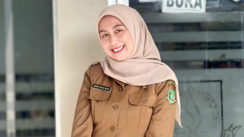 Kepala Sub Bagian Perencanaan dan Keuangan Kecamatan Citamiang sekaligus Plt. Lurah Gedong Panjang, Hauwera Aulia Handayani. Foto: Istimewa.