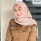 Kepala Sub Bagian Perencanaan dan Keuangan Kecamatan Citamiang sekaligus Plt. Lurah Gedong Panjang, Hauwera Aulia Handayani. Foto: Istimewa.