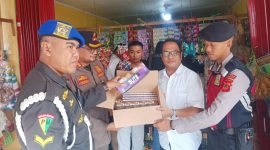 Hasil operasi gabungan peredaran batang rokok ilegal yang disita petugas di sejumlah titik di Kota Sukabumi, pada Selasa (29/7). Foto: Nuria Ariawan.