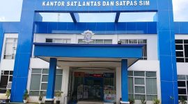 Gedung Satpas Satlantas Polres Sukabumi Kota. Foto: Istimewa.