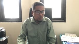 Kepala Bidang Tata Bangunan, Jasa Konstruksi, dan Pertamanan DPUTR Kota Sukabumi, Muhammad Sahid. Foto: Nuria Ariawan.