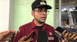 Wakil Wali Kota Sukabumi, Bobby Maulana, saat diwawancarai. Foto: Boy.