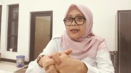 Plt Kepala Dinkes Kota Sukabumi, Galih Marelia Anggraeni, saat diwawancarai. Foto: Istimewa.