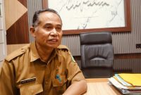 Kepala BKPSDM Kota Sukabumi, Didin Syarifudin, saat diwawancarai. Foto: Istimewa.