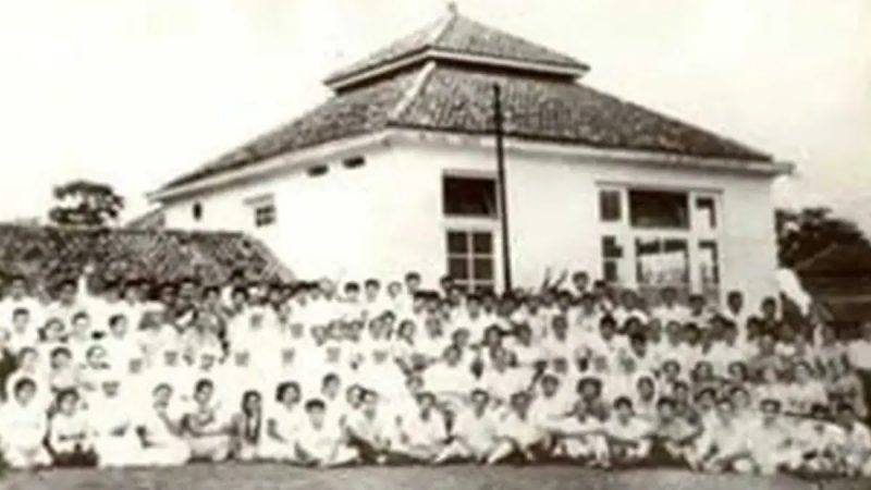 Gedung RSUD R Syamsudin SH Kota Sukabumi di masa lalu. Foto: Istimewa.