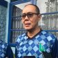 Wali Kota Sukabumi, Ayep Zaki, saat diwawancarai awak media usai menghadiri hari jadi PDAM TBW Kota ke-50, pada Selasa (2/9). Foto: Boy