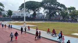 Kawasan Lapang Merdeka Kota Sukabumi. Foto: Boy
