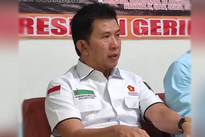 Anggota DPRD Kabupaten Sukabumi, Teddy Setiadi. 