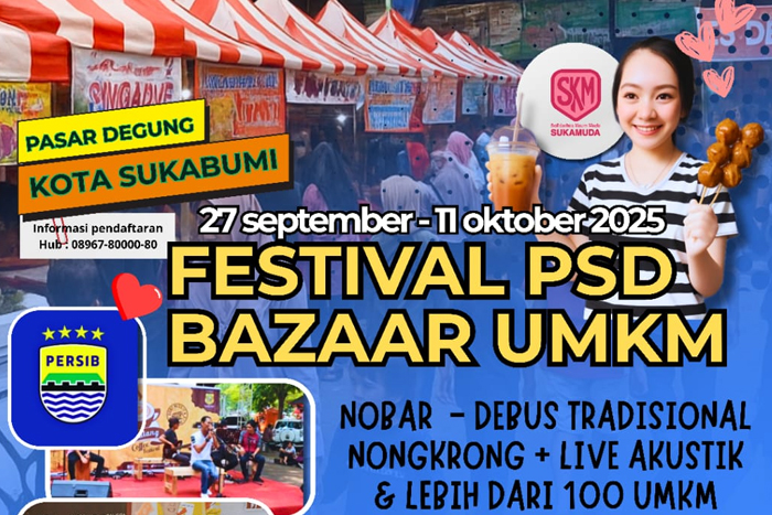 Leaflet Festival Bazar UMKM.
