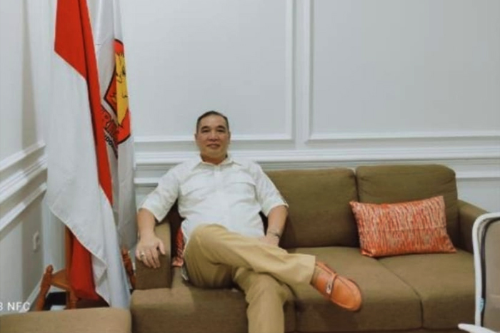 Ketua DPC Partai Gerindra Kota Sukabumi, Lutfi Achmad.