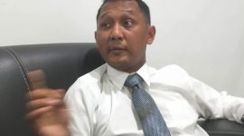 Direktur Utama BPR Kota Sukabumi, Sutrisno Priyosuryono, dalam wawancara perdananya bersama sejumlah media, Rabu (8/9).