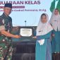 Letkol Inf. Agung Ariwibowo saat mengunjungi pondok pesantren Modern Assalam Sukabumi, belum lama ini. 
