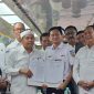 Wali Kota Sukabumi Ayep Zaki dampingi Gubernur Jabar meninjau jalur KA dan mendukung kerja sama pengembangan konektivitas serta kereta wisata.