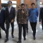Anggota DPR RI Iman Adinugraha saat menghadiri seminar nasional pada momentum peringatan Hari Guru Nasional 2025 di Gedung MPR RI.