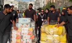 Tetesan Berkah di Tanah Suci, Momi Soraya Tebar 705 Paket Makanan di Pelataran Masjidil Haram