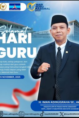 HGN 2025, Iman Adinugraha Ajak Refleksi Peran Guru dan Desak Pemerataan Kesejahteraan