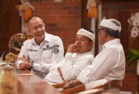 Wali Kota Sukabumi, H. Ayep Zaki, menghadiri rakor pembahasan kuota haji dan umrah yang berlangsung di Kampung Pakuan, Subang, pada Rabu (3/12). Foto: Humas Pemkot Sukabumi.