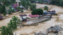 Banjir bandang Aceh. 
Foto: Istimewa 