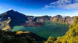Keindahan gunung rinjani. 
Foto: Istimewa 