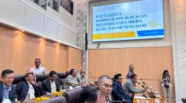 Komisi VII DPR RI bersama Menteri UMKM menggelar rapat kerja di Gedung DPR RI Jakarta.