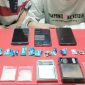 Sejumlah barang bukti yang berhasil diungkap Satnarkoba Polres Sukabumi Kota belum lama ini. Foto: Istimewa.