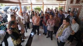 RS Bunut menjadi salah satu lokasi kunjungan sejumlah duta besar dalam agenda diplomatic forum, pada Selasa (21/4) kemarin. Foto: Istimewa