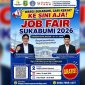 Leaflets Job Fair Sukabumi 2026. Foto: Istimewa