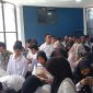 Ribuan pencaker antusias mengikuti kegiatan Job Fair yang digelar di Kampus Politeknik Sukabumi, Jalan Babakan Sirna, Kelurahan Benteng, Kecamatan Warudoyong, Sabtu (25/4). Foto: Boy
