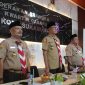 Wali Kota Sukabumi, H. Ayep Zaki (tengah), saat menghadiri Muscab Gerakan Pramuka Kota Sukabumi Tahun 2026 di Aula Sekretariat Kwarcab Pramuka Kota Sukabumi, Kamis (14/5). (Dokpim Kota Sukabumi)