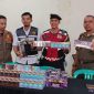 Hasil operasi gabungan peredaran batang rokok ilegal yang disita petugas di sejumlah titik di Kota Sukabumi, Senin (25/5). (Foto: Istimewa)