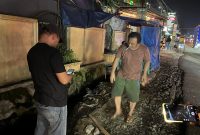 TKP aksi penganiayaan seorang pria di ruas Jalan Sukaraja, Kabupaten Sukabumi, tepatnya di sekitar Rumah Sakit Hermina, Sabtu (2/5). (Istimewa)