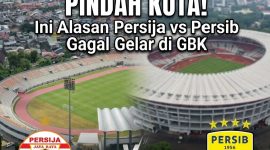 Duel Persija kontra Persib resmi digelar di Stadion Segiri, Samarinda, Minggu (10/5). (Boy)