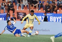 Pertandingan PSIM vs Persib yang digelar di Stadion Sultan Agung, Bantul, Yogyakarta, pada beberapa waktu lalu. (Dok. Persib)