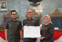 Rapat paripurna dengan agenda penyampaian hasil reses anggota DPRD digelar Kamis (30/4). (Istimewa)