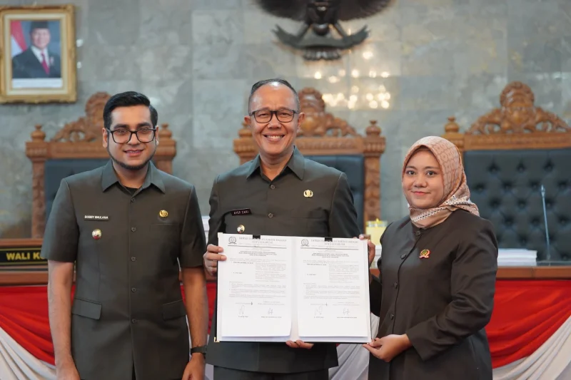 Rapat paripurna dengan agenda penyampaian hasil reses anggota DPRD digelar Kamis (30/4). (Istimewa)