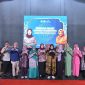 Ketua TP PKK Kota Sukabumi, Ranty Rachmatilah, saat memberikan sambutan dalam kegiatan Seminar Smart Service Parenting yang digelar di GOR Merdeka, Kamis (4/6). (Foto: Dokpim Kota Sukabumi)
