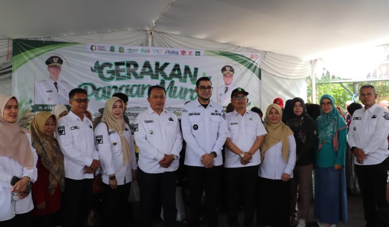 Wakil Wali Kota Sukabumi, Bobby Maulana, menghadiri pelaksanaan kegiatan GPM yang digelar di Kecamatan Cibeureum, Rabu (24/6). (Foto: Istimewa)