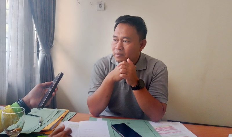 Kepala Bidang Pengelolaan Sampah, Limbah B3 dan Peran Serta Masyarakat DLH Kota Sukabumi, Yanto Arisdianto. (Foto: Nuria Ariawan)