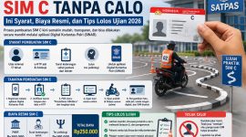 Ilustrasi pembuatan SIM C. (Foto: Istimewa)