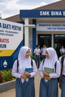 SMK Bina Bakti Pertiwi Buka Pendidikan Gratis Tiga Tahun untuk Siswa Kurang Mampu di Sukabumi