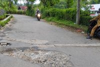 Ruas Jalan Prana, Kelurahan/Kecamatan Cikole, Kota Sukabumi. (Foto: Istimewa)
